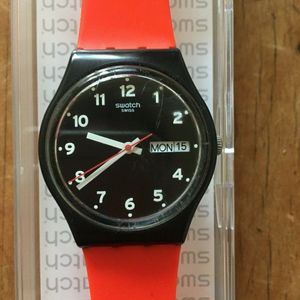 Swatch Red Grin watch GB754 | WatchCharts