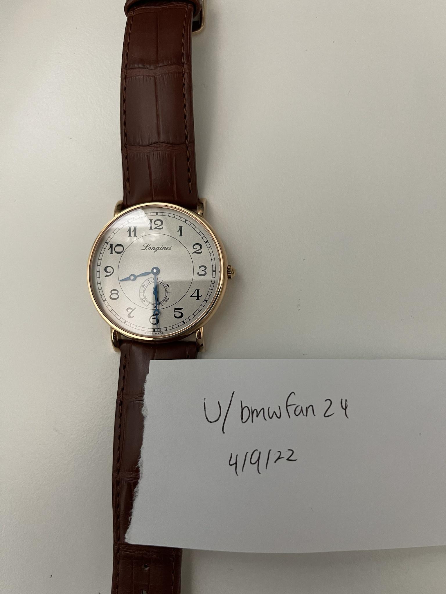 WTS Longines Presence Heritage 38.5mm Case Only worn twice