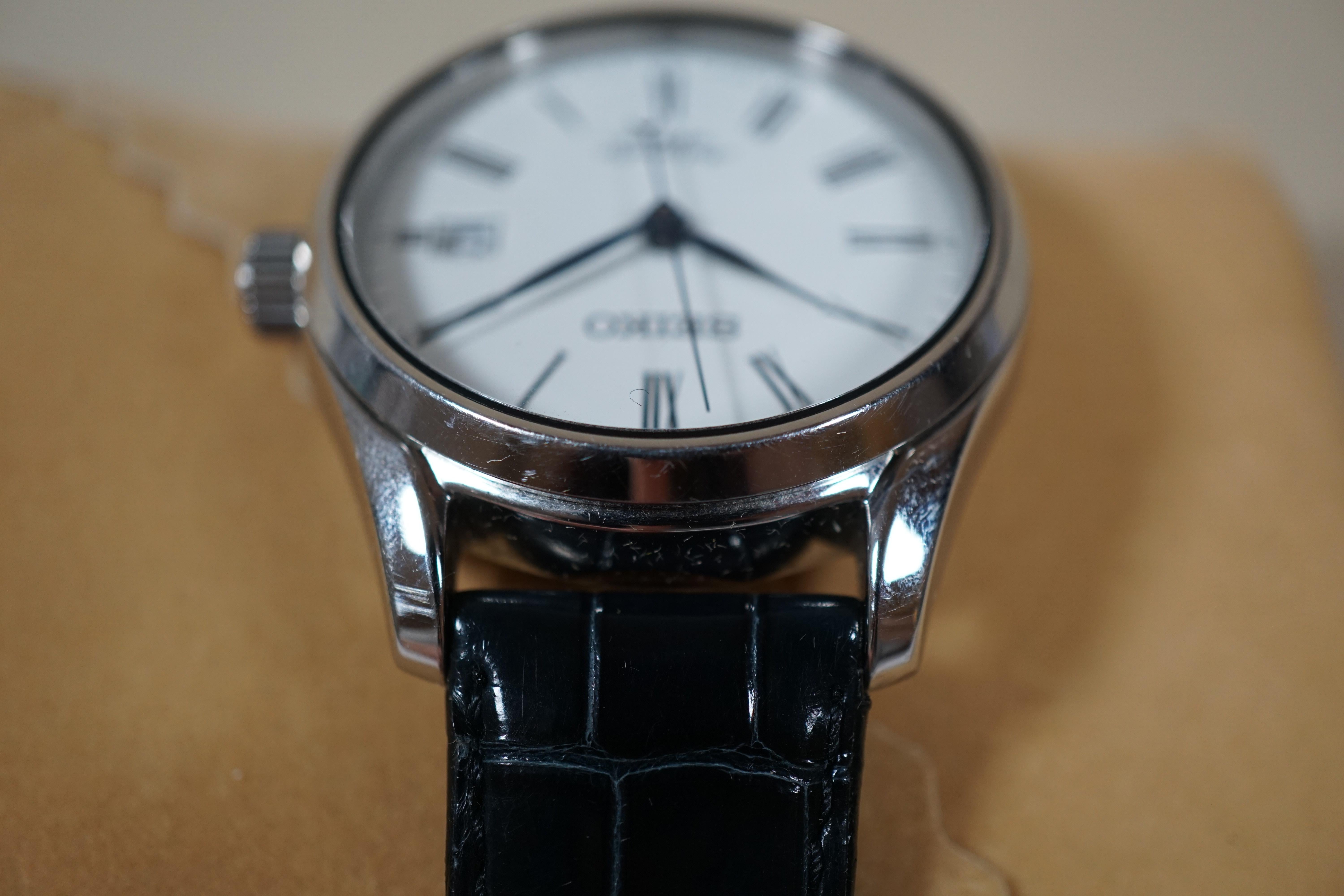 WTS] Seiko Presage SARX019 6R15 White Enamel Dial Automatic - $495 |  WatchCharts Marketplace