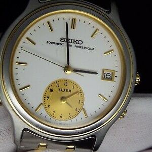 SEIKO ビジネスタイミング 5T32-7A00 アラーム付き【稼働良品】 SEIKO ビジネスタイミング 5T32-7A00 アラーム付き【稼働良品】
