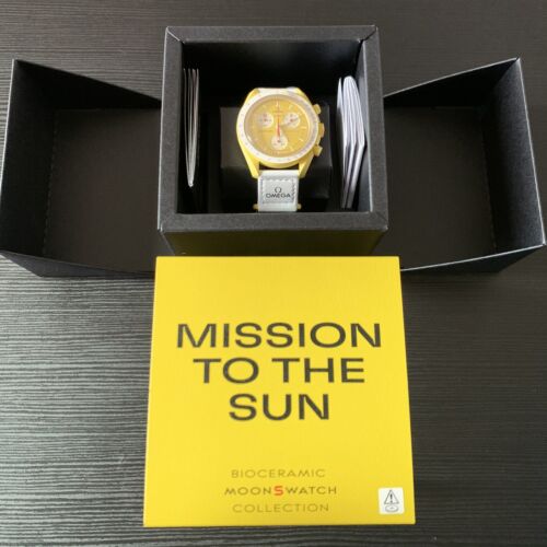 Swatch x Omega Bioceramic Moonswatch Mission To The Sun