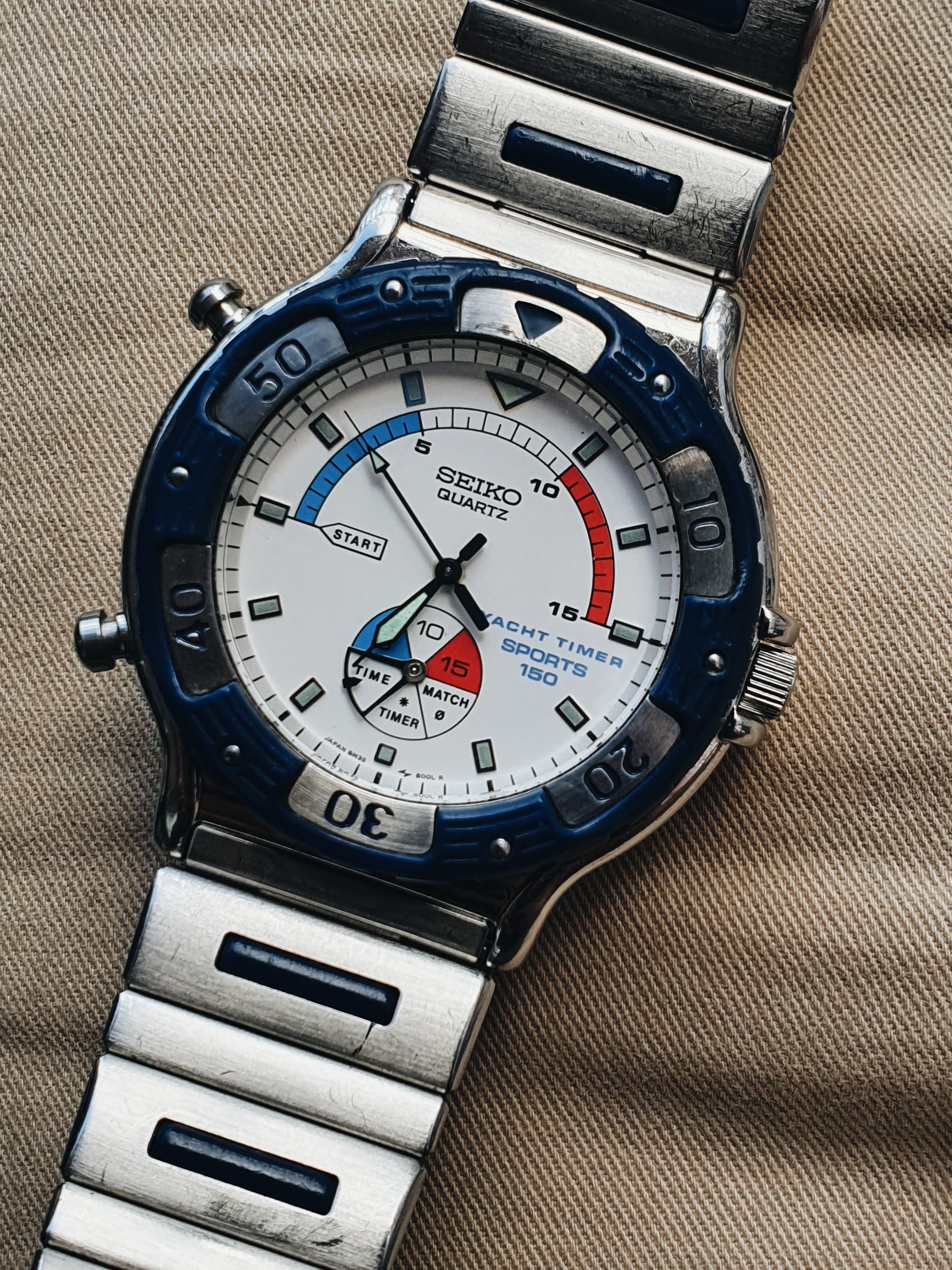 ヨットタイマー 8M37-7000 SEIKO セイコー YACHT メンズ TIMER - 公式
