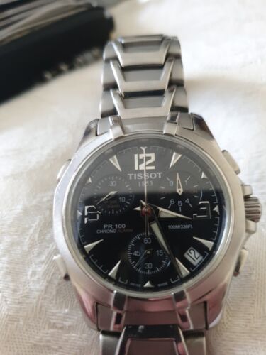 Tissot pr best sale 100 chrono alarm