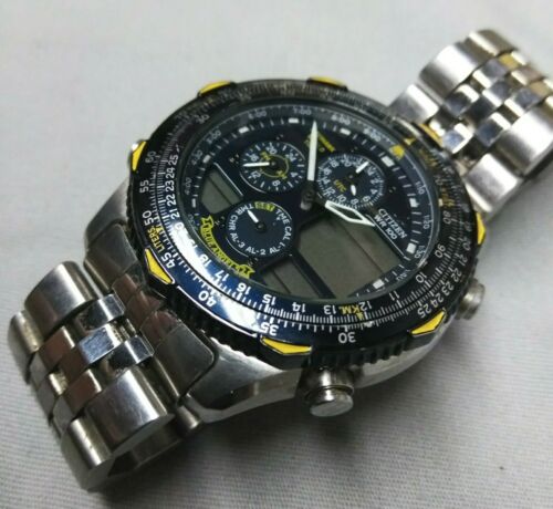 Citizen blue angel skyhawk hotsell watch manual