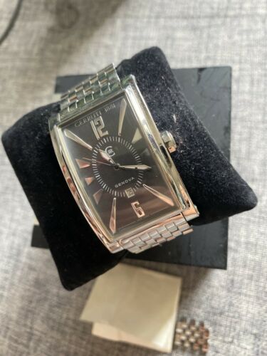 Cerruti 1881 GENOVA MENS WATCH L OUMO 4289347 used silver very