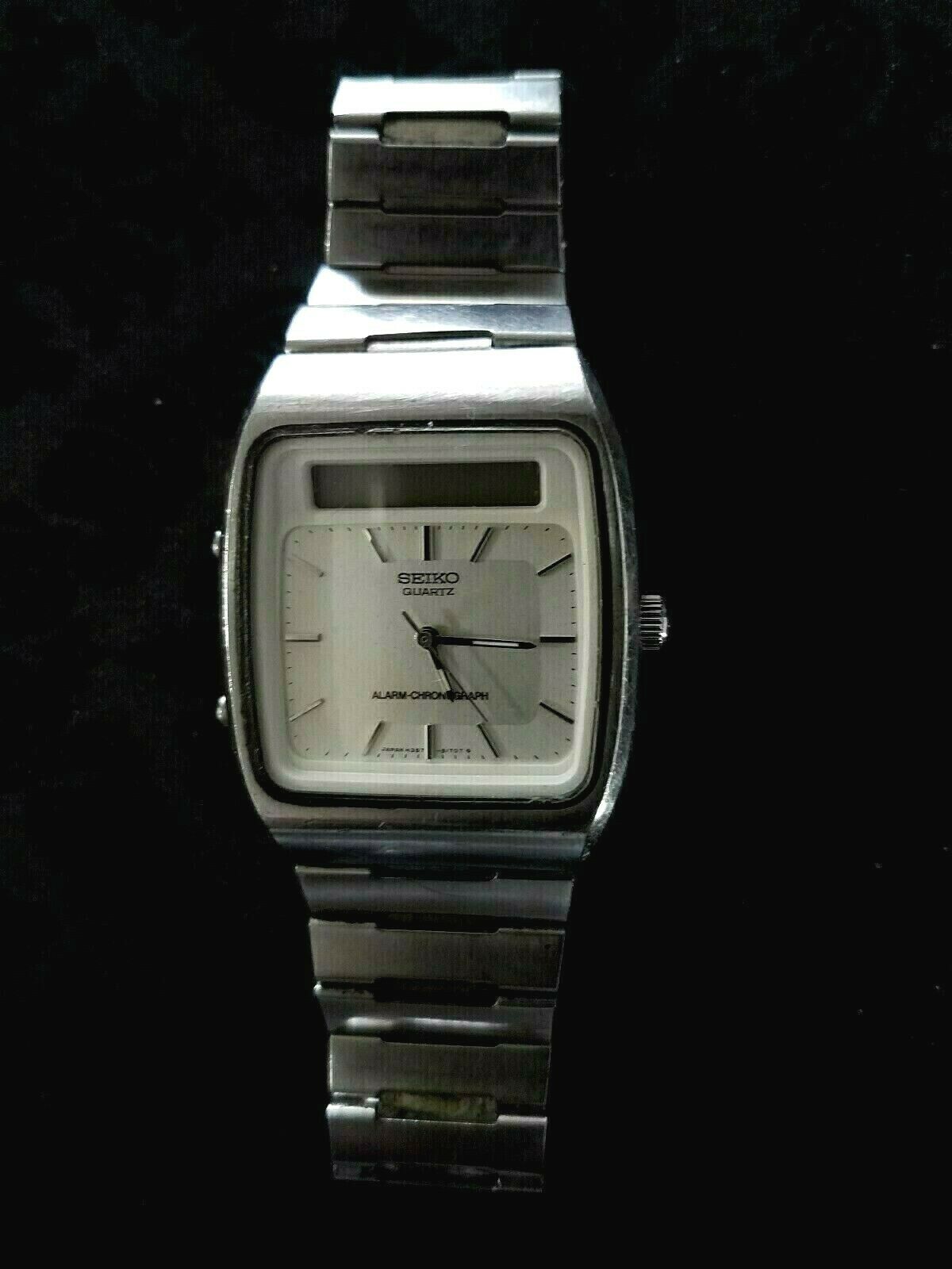 seiko alarm chronograph vintage