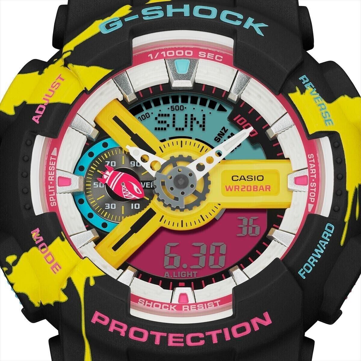 CASIO G-SHOCK LEAGUE OF LEGENDS Collaboration Model GA-110LL-1AJR