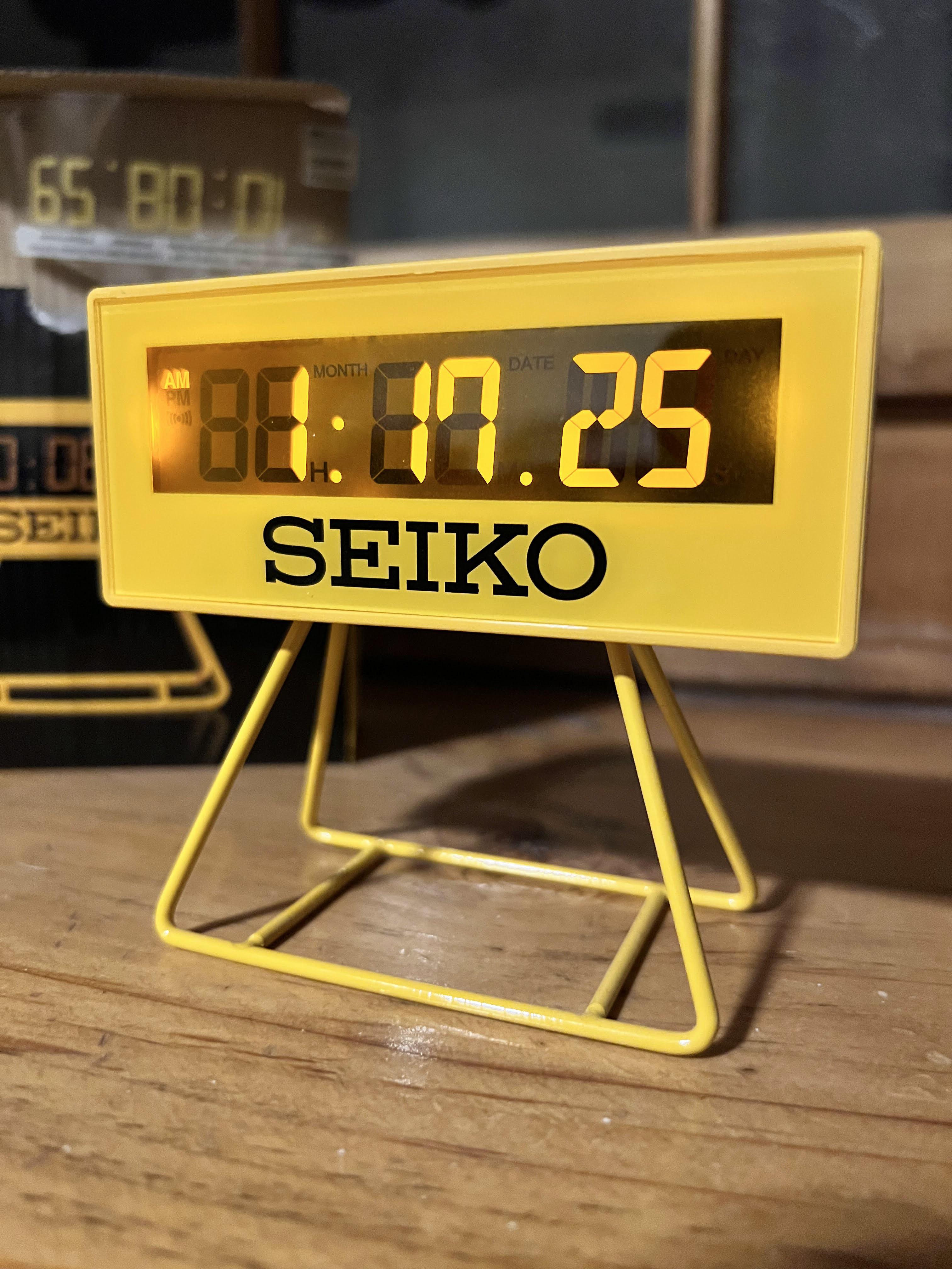 WTS] Seiko Marathon Alarm Clock | WatchCharts