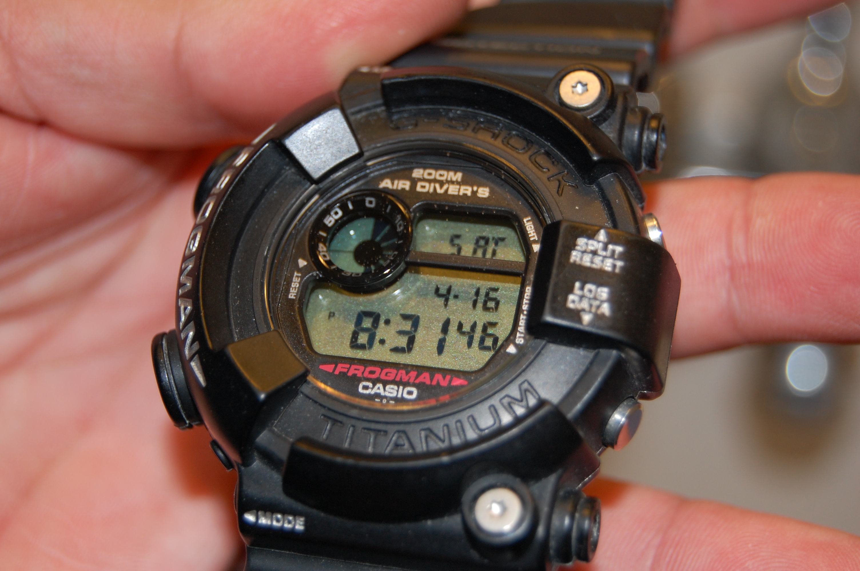 FS: Casio G-shock FROGMAN MIB 1 DW-8200 | WatchCharts