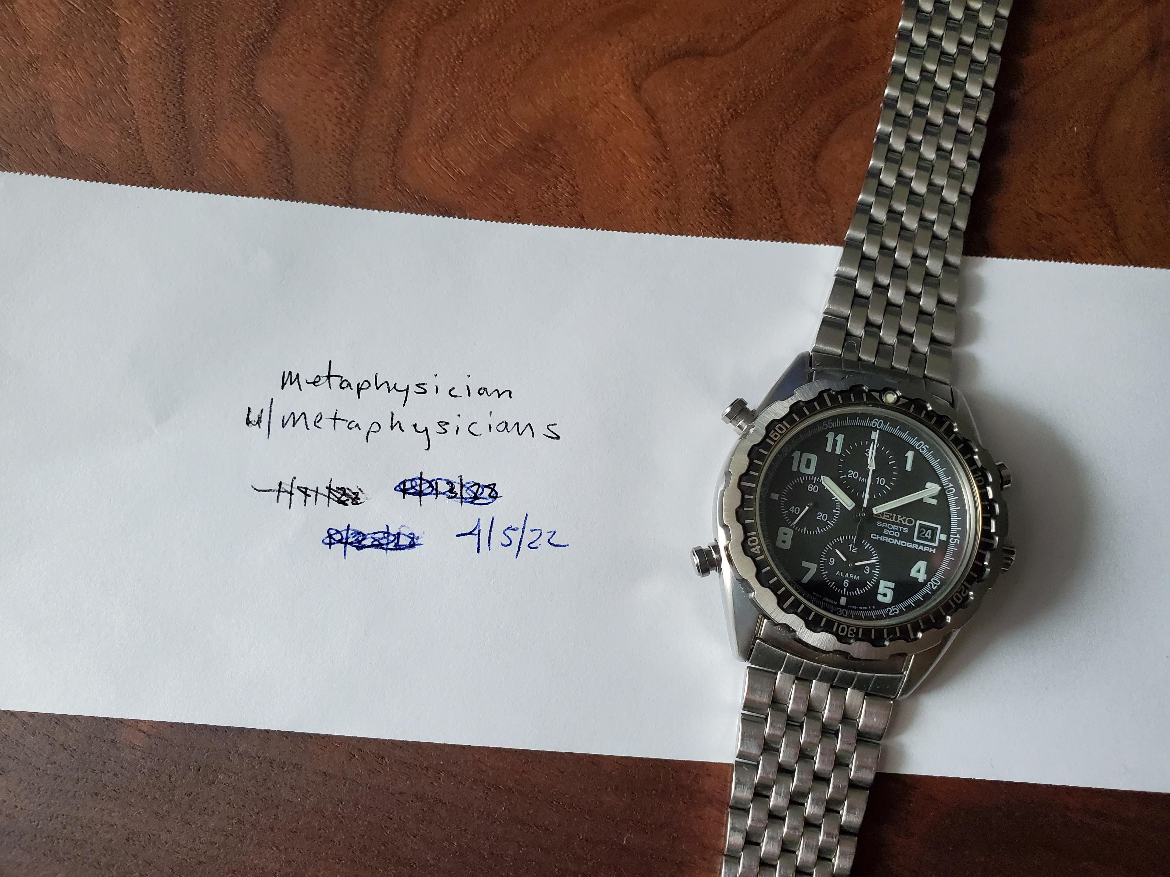 WTS Seiko Late 90s SDWA89 7T32 7D19 200m Chronograph Alarm 41mm