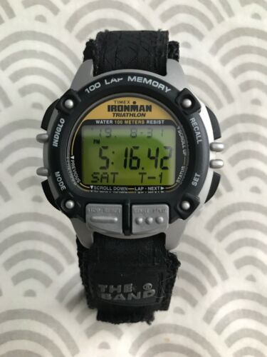 timex ironman 100 lap watch