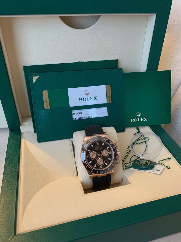 Rolex daytona outlet oysterflex for sale