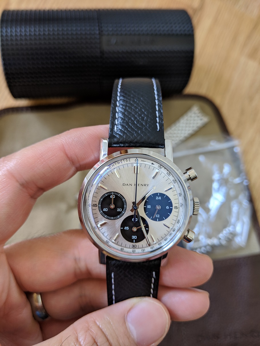 FS: Dan Henry 1964 – Gran Turismo Chronograph Panda | WatchCharts
