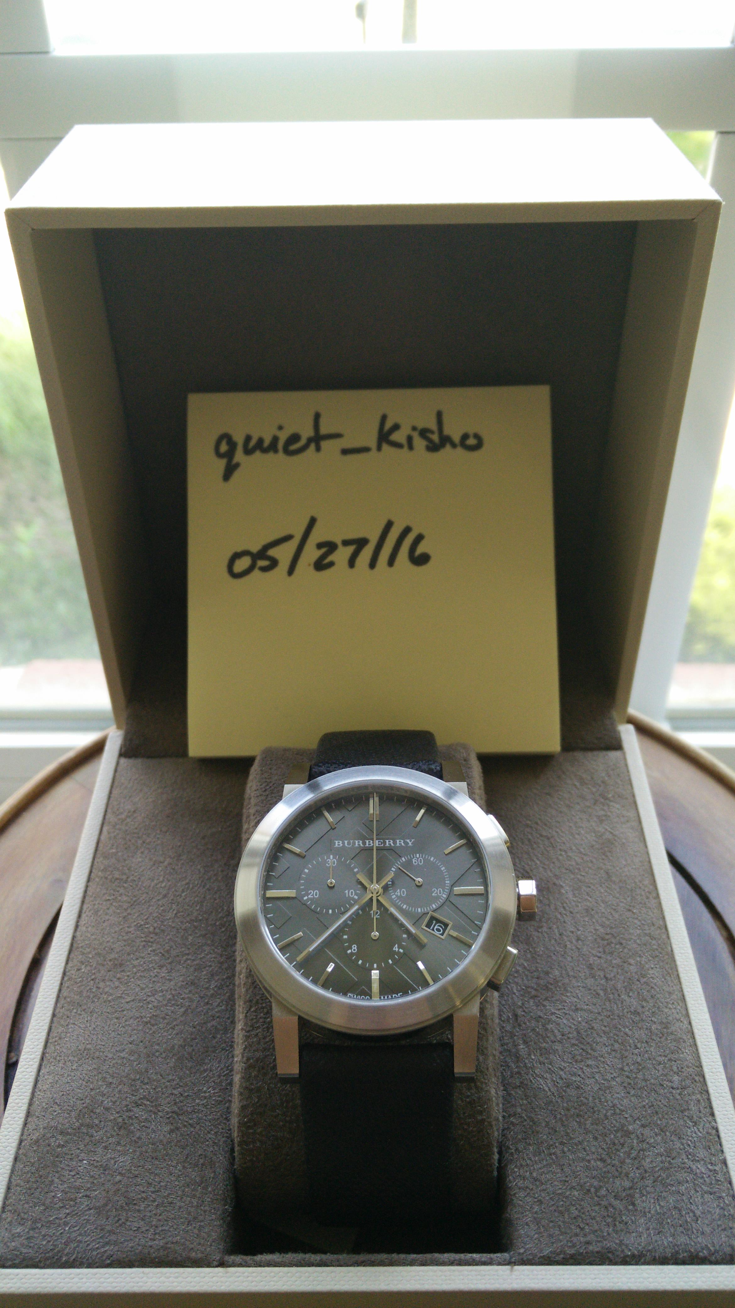 WTS][WTT] Burberry BU9359 | WatchCharts