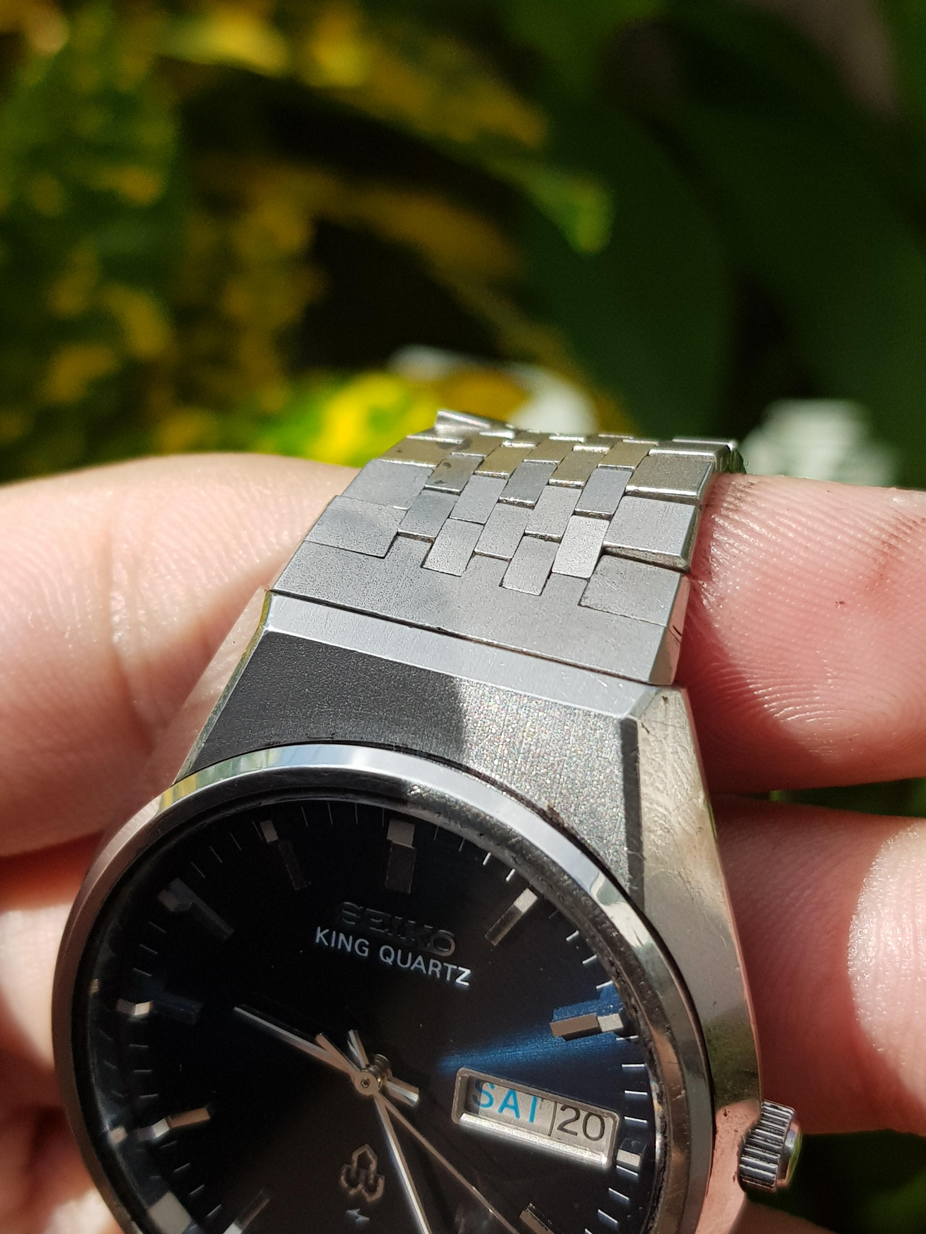 WTS] Seiko King Quartz 0853-8040 Blue Sunburst dial | WatchCharts