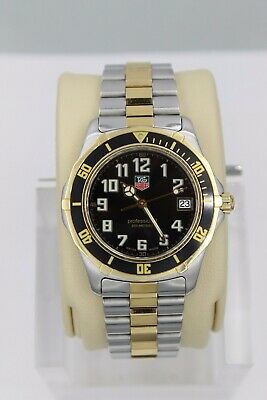 Tag Heuer 2000 WM1120.BB0314 Professional Watch Mens Gold WK1120