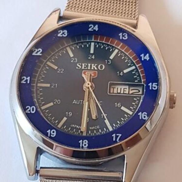 Mens Seiko automatic day/date watch VGC 335718 | WatchCharts