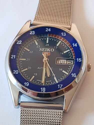 Mens Seiko automatic day date watch VGC 335718 WatchCharts