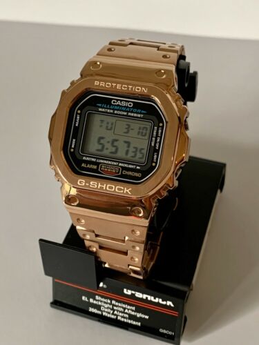 Rose Gold DW5600 Casio G-Shock Full Metal Square | WatchCharts