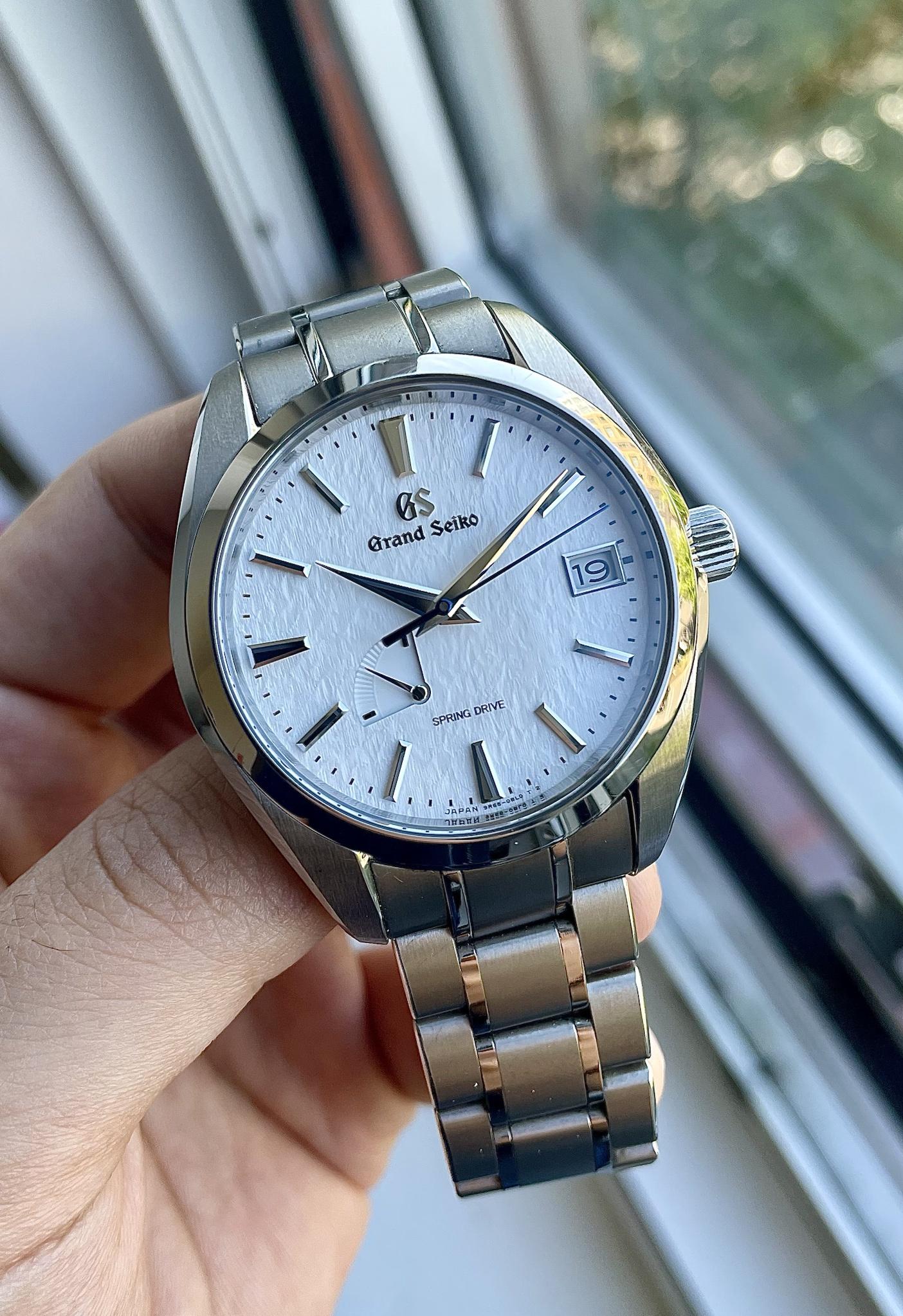 Grand seiko discount snowflake retail price