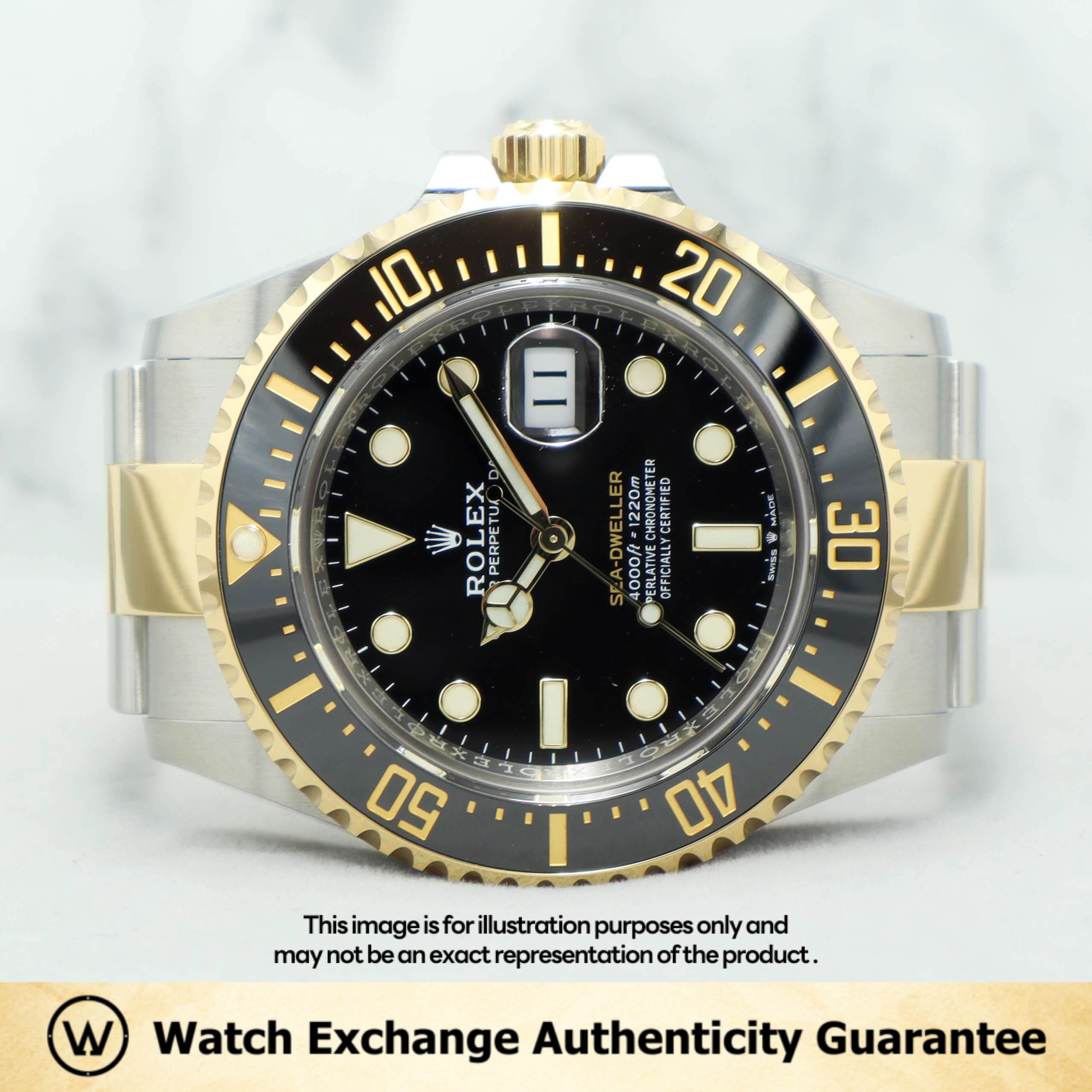 Rolex sea hot sale dweller noob