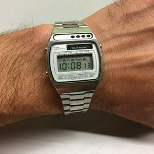 Vintage Digital LCD SEIKO A156-5000 watch all original new battery working  good | WatchCharts