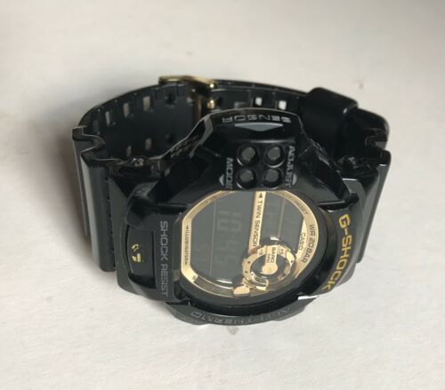 Casio G Shock 3255 GDF-100GB Watch Black Original Box 