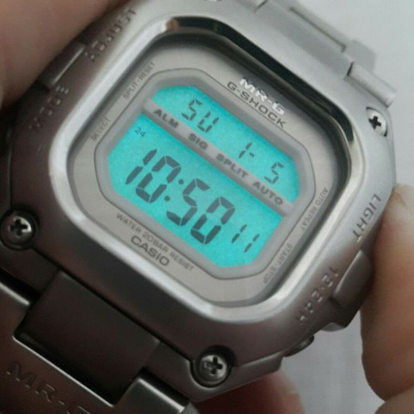 Casio G-Shock MR-G Mod.1569 MRG-110 20 Bar Japan A Rare Digital