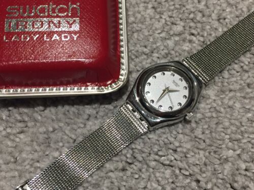Swatch Irony Lady LIBERTINE YSS109M Stainless Steel Mesh Ladies Watch Orologio SWATCH Irony Lady Libertine YSS109M acciaio donna  main image 4