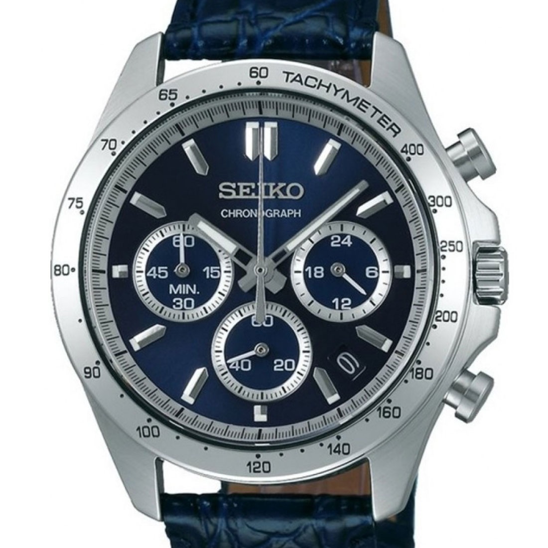 Brand New Seiko JDM Spirit Selection Blue Dial Chronograph Quartz