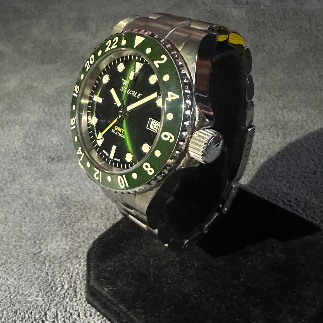 Squale 30 atmos gmt on sale green