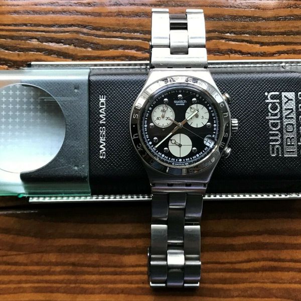 SWATCH IRONY CHRONO - YCS427G WISDOM | WatchCharts Marketplace