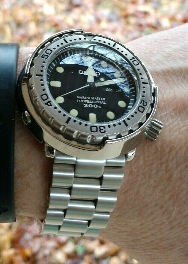 Strapcode “Shark” Mesh bracelet on sbbn031 Seiko professional 300m