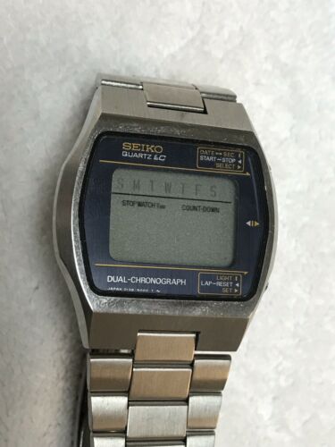 seiko quartz lc dual chronograph