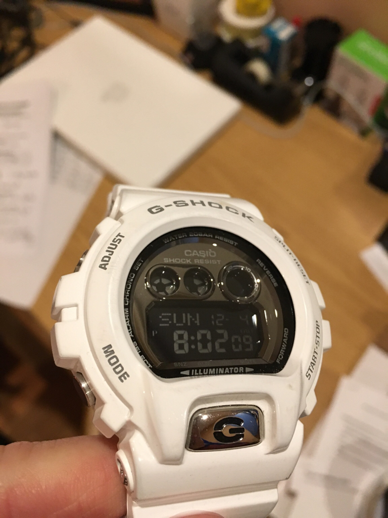 White Casio G-Shock GD-X6900FB Mirror display | WatchCharts