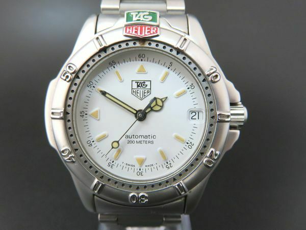 TAG HEUER 4000 Professional 699.713 KA Automatic Watch Date 6196B