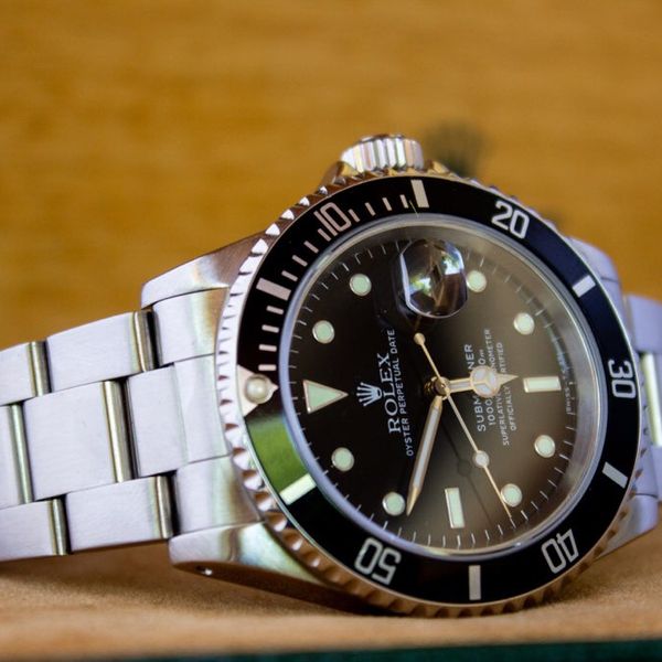 FS: Rolex Submariner Date 16610 Stainless Steel 40mm 1996 Boxes/Manuals ...