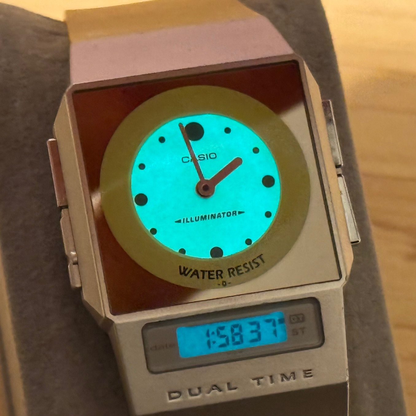 CASIO カシオ FS-01 DUALTIME デジアナ フィルムウォッチ CASIO カシオ FS-01 DUALTIME デジアナ フィルムウォッチ