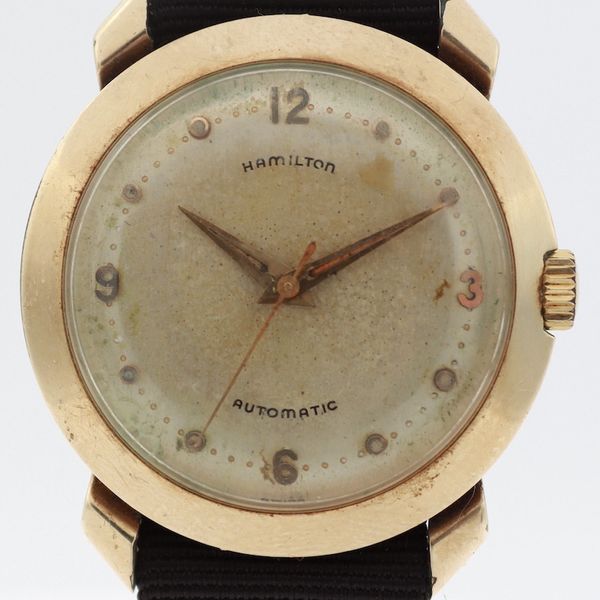 Vintage 1956 Hamilton K455 Men's Automatic Wristwatch 661 Swiss Steel