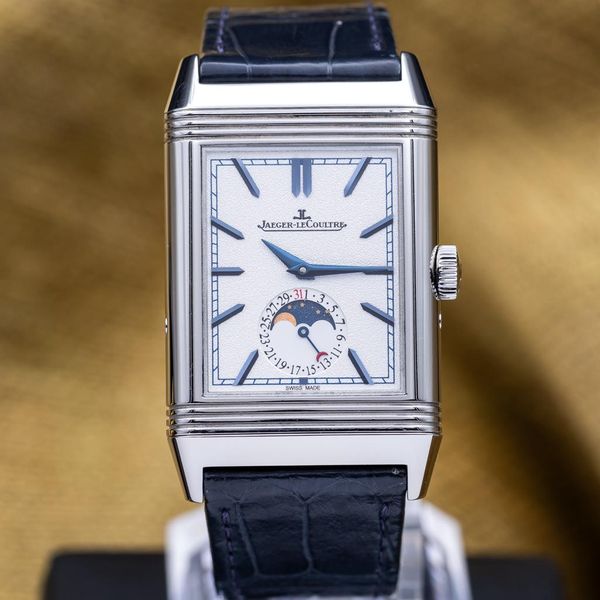 FSOT: Jaeger-LeCoultre Reverso Tribute Moon Phase JLC White Dial ...