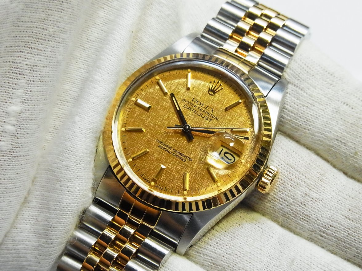 rolex 16013 linen dial