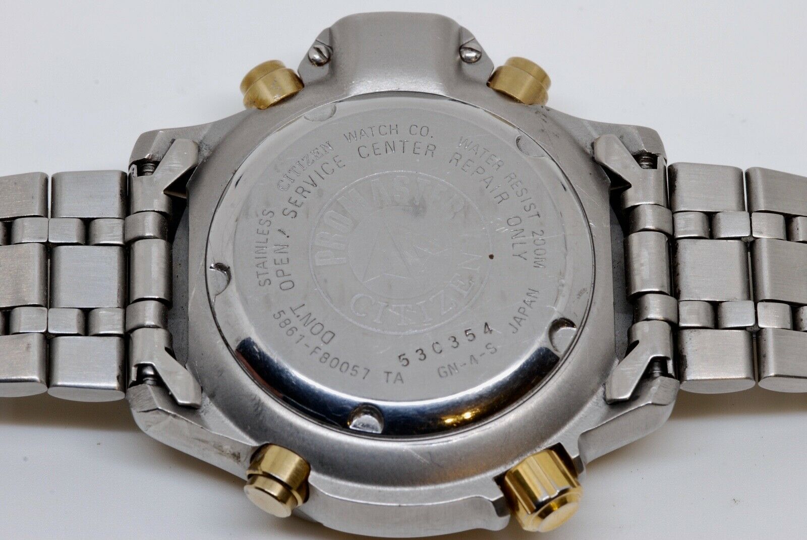 CITIZEN Aqualand Promaster Diver's Vintage Watch 200m Japan Quartz