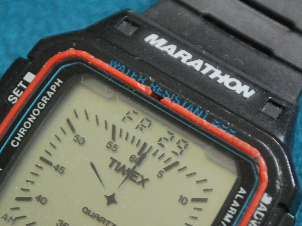 Nice Rare Vintage 1985 TIMEX Marathon Men