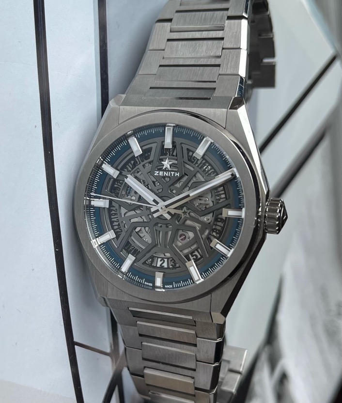 Zenith Defy Classic Skeleton Dial Titanium Watch 95.9000.670