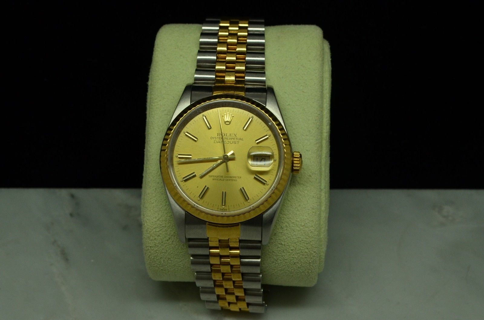 rolex oyster perpetual date 455b