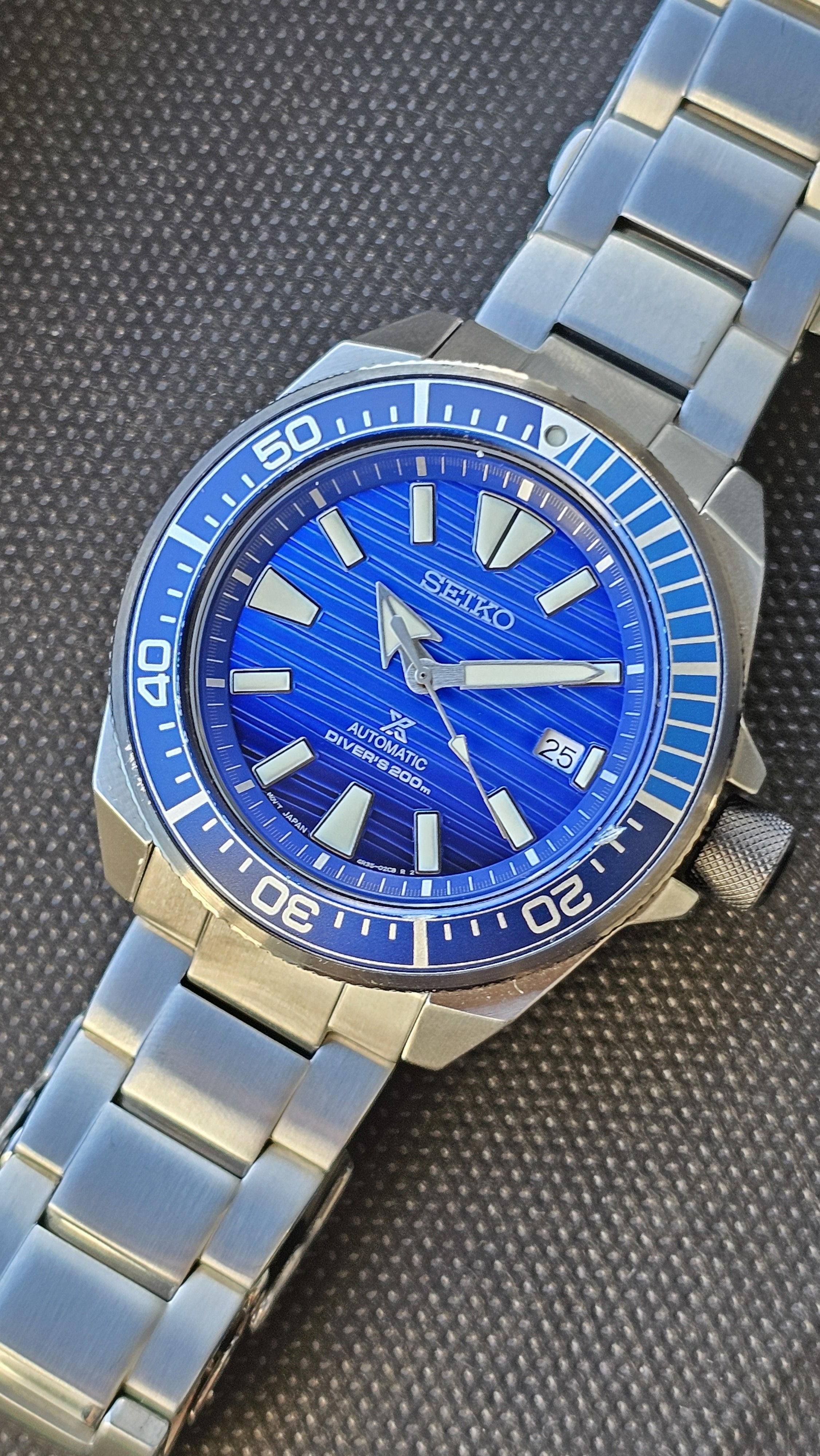 Seiko SRPC93 Save the Ocean Samurai WatchCharts Marketplace