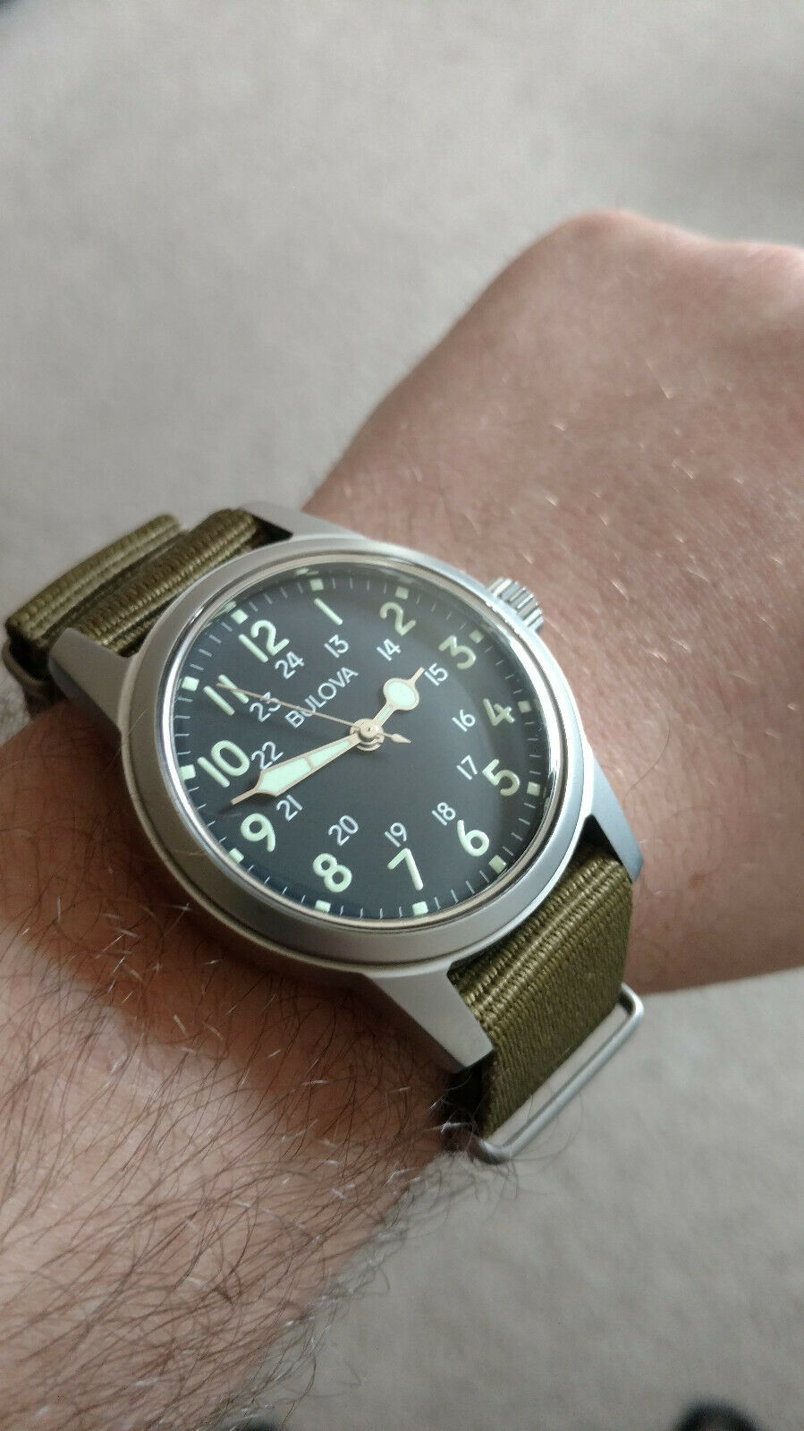 Bulova wwii hack 2025 watch limited edition 96a19