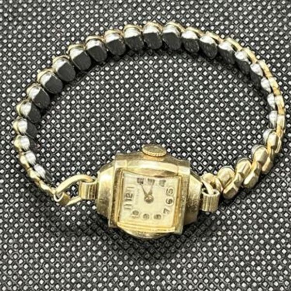 Vintage Benrus Ladies Watch 10k RGP Bezel Swiss 682287 W/Band For Parts ...