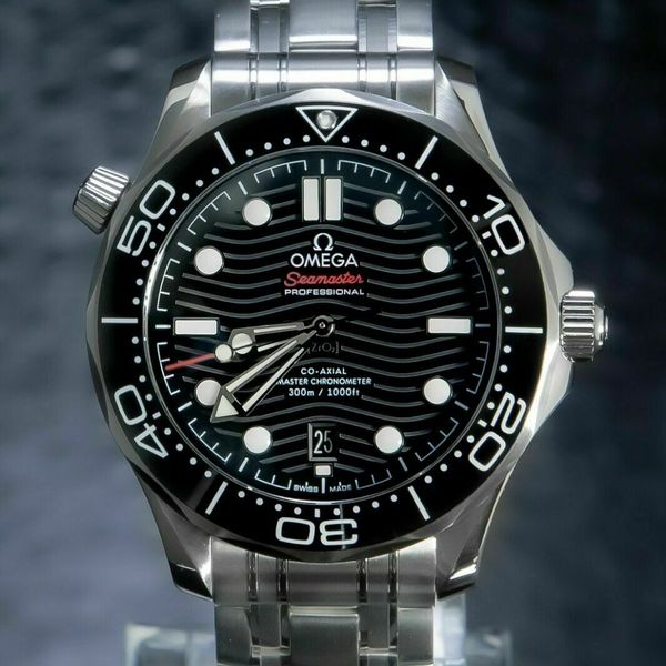 OMEGA Seamaster Professiona Black Dial Automatic Men's Watch | WatchCharts