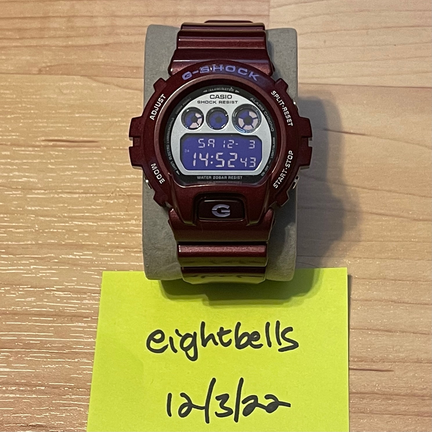 G-SHOCK DW-6900SB-4 ワインレッド レア カシオ G-SHOCK DW-6900SB-8JF Metallic Colors (メタリックカラーズ）グレー
